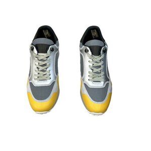 Dunhill Mens Daily Breathable Sports Shoes Yellow/Gray